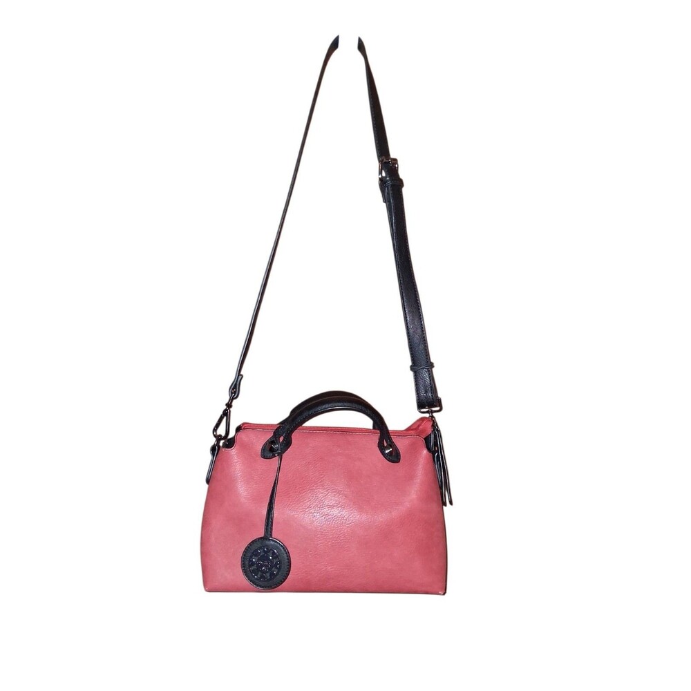 Sydney Love Red Vegan Leather Purse With Bag Charm